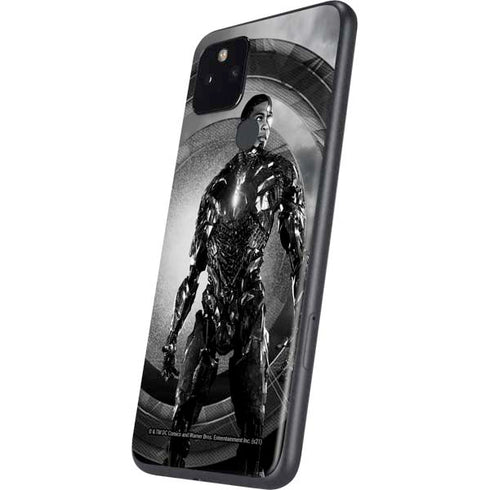 The Justice League (2017) Cyborg Poster Google Pixel 5a Skin